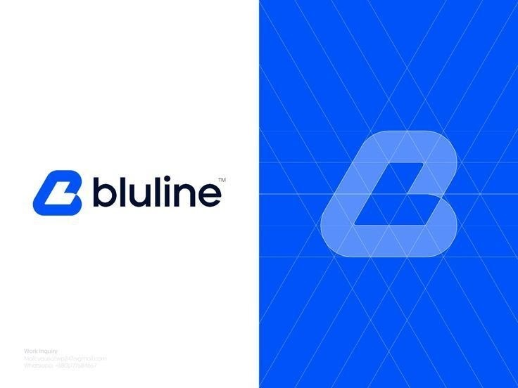 Bluline Tech logo design